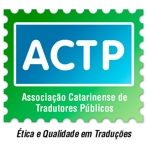 Logotipo ACTP - Associação Catarinense dos Tradutores Públicos